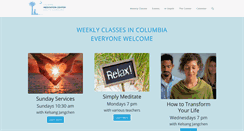 Desktop Screenshot of meditationinsouthcarolina.org